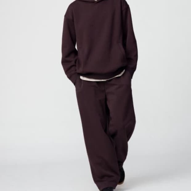 유니클로c 스웨트 셋업