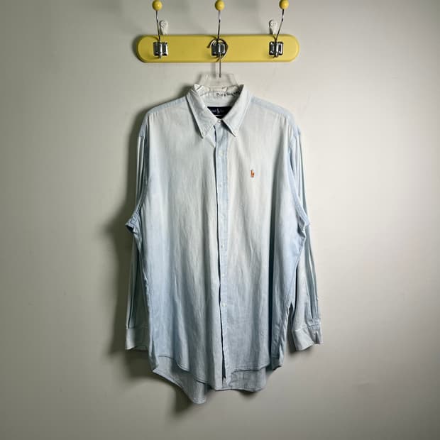 폴로 랄프로렌 빈티지 버튼 다운 셔츠 L