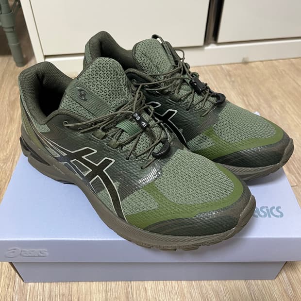 아식스 산산기어 젤터레인 그린 275