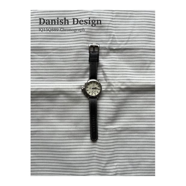 Danish Design 크로노그래프 시계