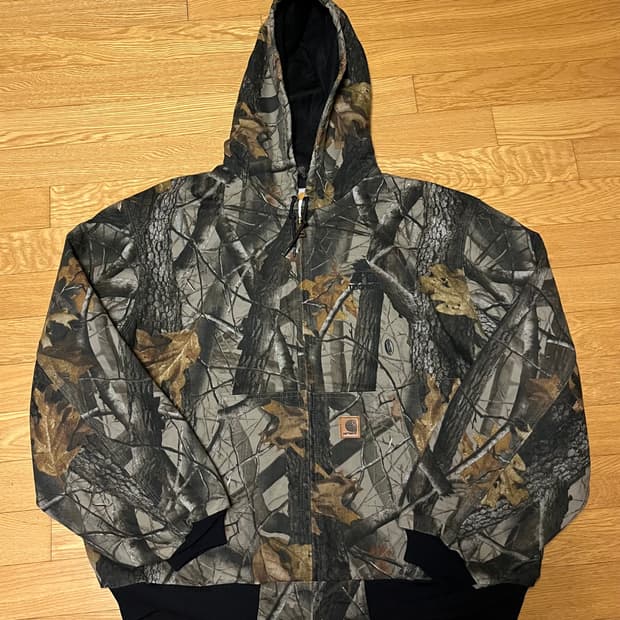 [XXL] 00s 빈티지 칼하트 리얼트리 액티브 자켓 J144