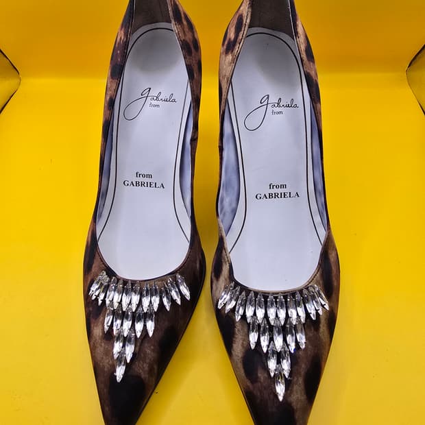 가브리엘라 레오파드 스틸레토 힐235