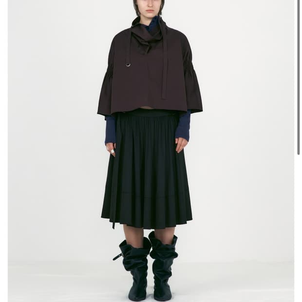 로우클래식 브라운 셔츠