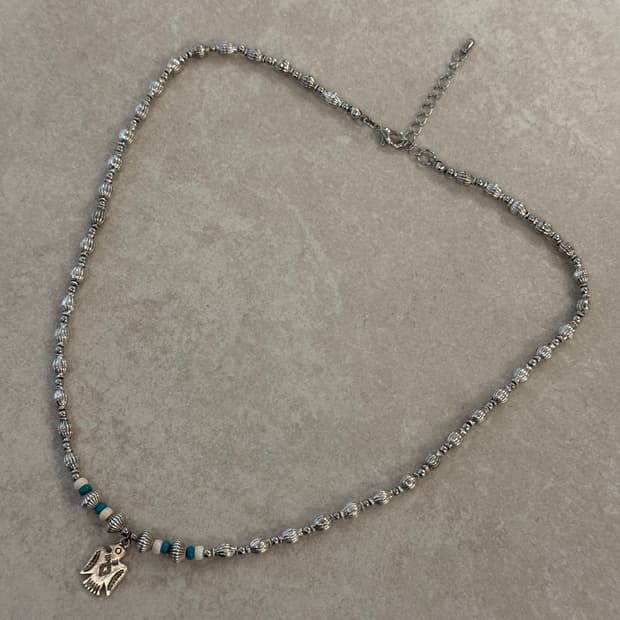 합금 이글 포인트 목걸이