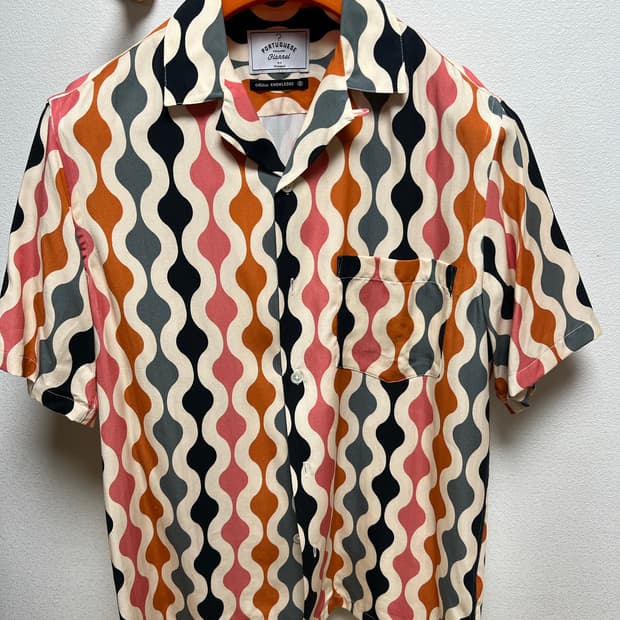 포르투기스 하와이안 캠프 셔츠 S사이즈
