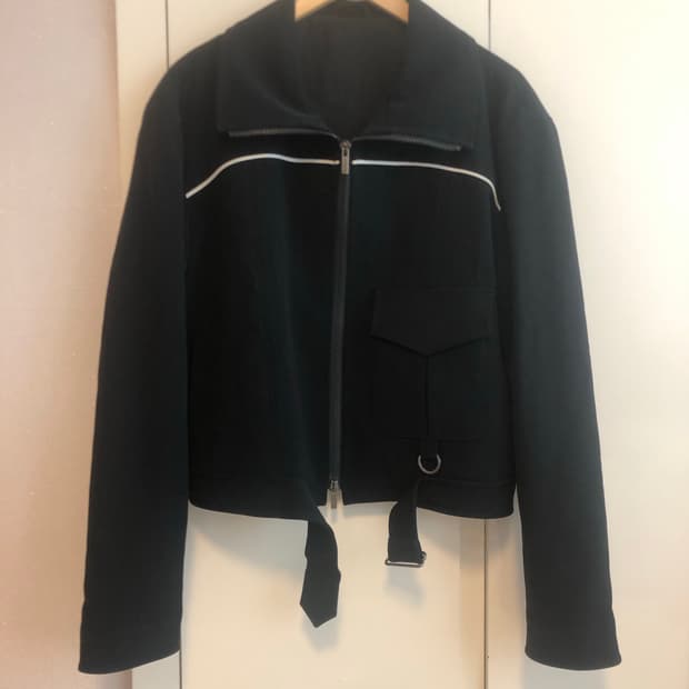 아르마니 꼴레지오니 벨티드 자켓