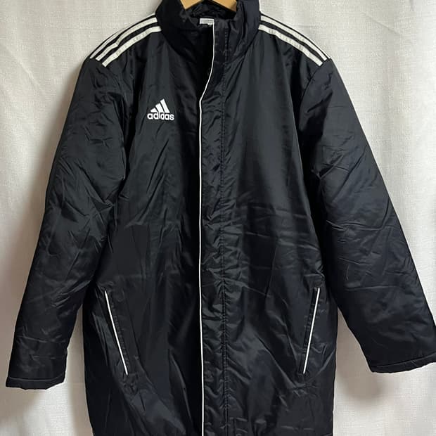 아디다스 오버핏 롱패딩 자켓 점퍼 100