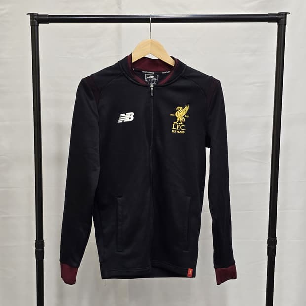 뉴발란스 리버풀 LFC 125주년 트랙탑 재킷 블랙 95(M) 