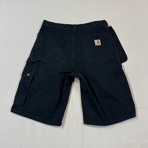 30inch) 칼하트 워크웨어 카펜터 반바지 카고 팬츠