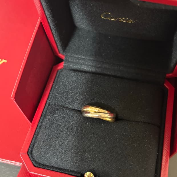 까르띠에 트리니티 트리니티링 스몰 56호 정품