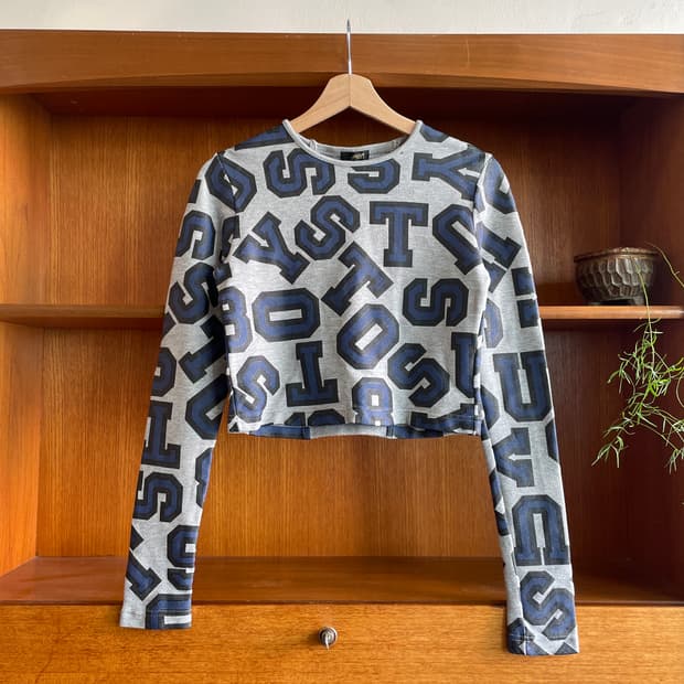 Stussy Cropped Long Sleeve