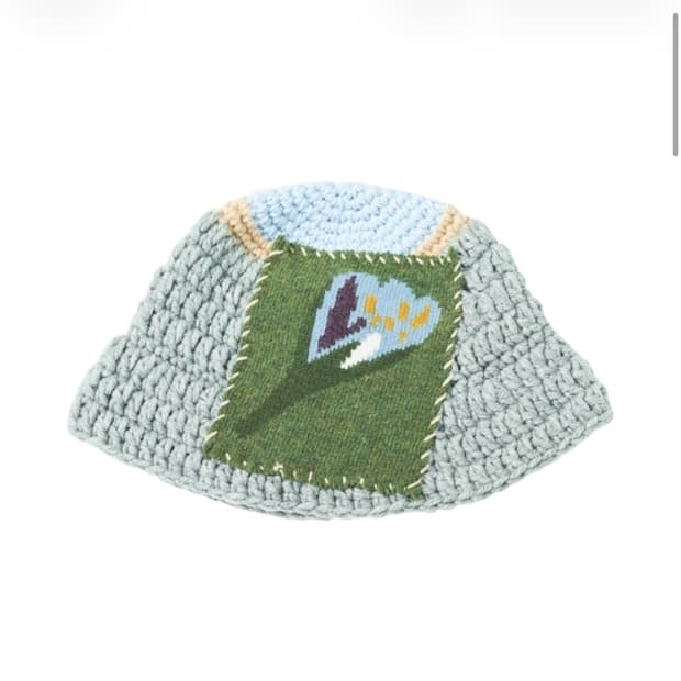 미수아바흐브  플라워링 버킷 그레이