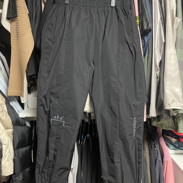 [m] 어콜드월 ACW 블랙 트랙 팬츠