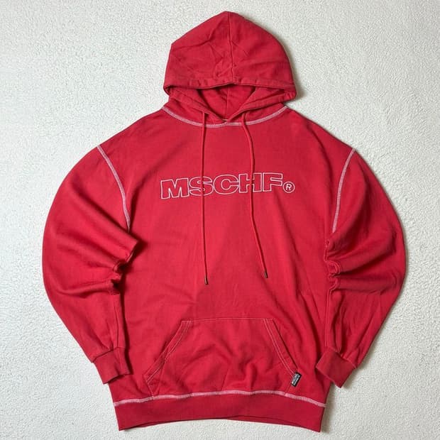 미스치프 MSCHF 스티치 오버핏 후드티 PN7607