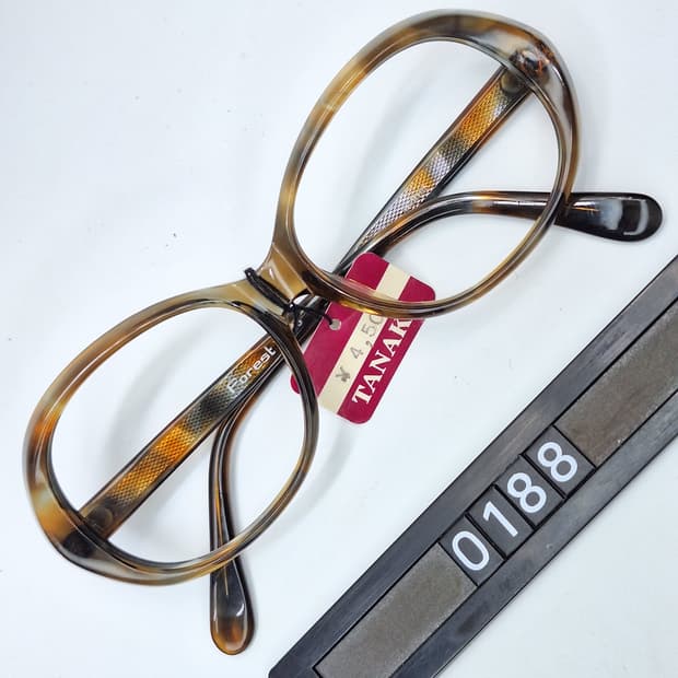 80s 일본 빈티지 데드스톡 미사용/Forest rido 안경테 52mm