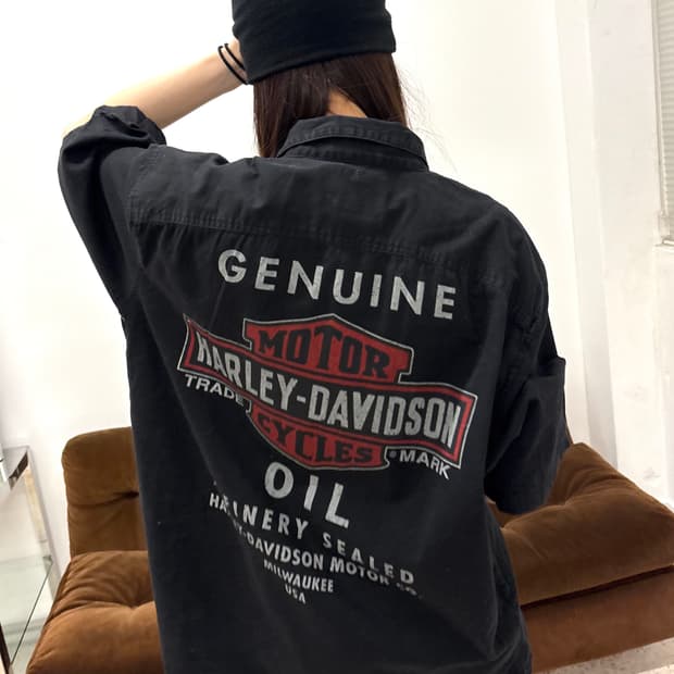 90’s Harley-Davidson 반팔