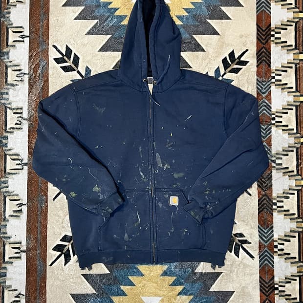 12's J149 Carhartt Thermal Hoodie zip