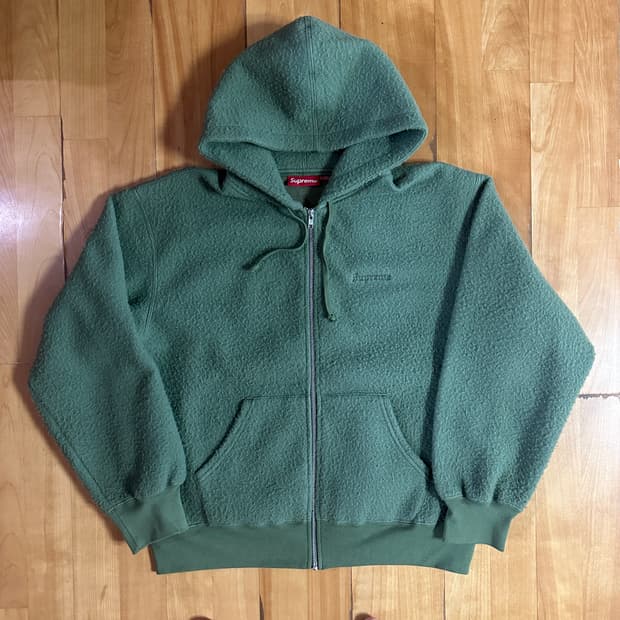 슈프림 필드 후드 집업