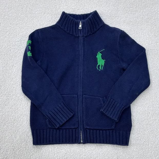 5 폴로 키즈 치프키프 니트집업 0303E