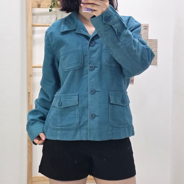[프립]엘엘빈 (L.L.Bean) 워크 자켓 청록색