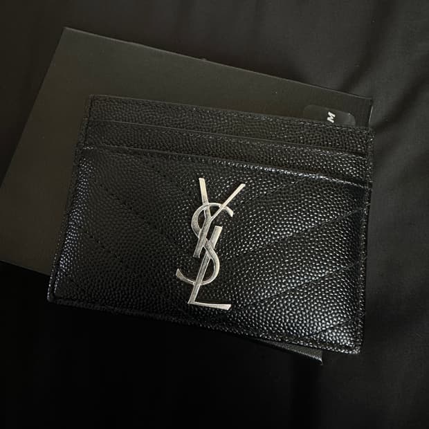 생로랑 마틀라세 카드지갑