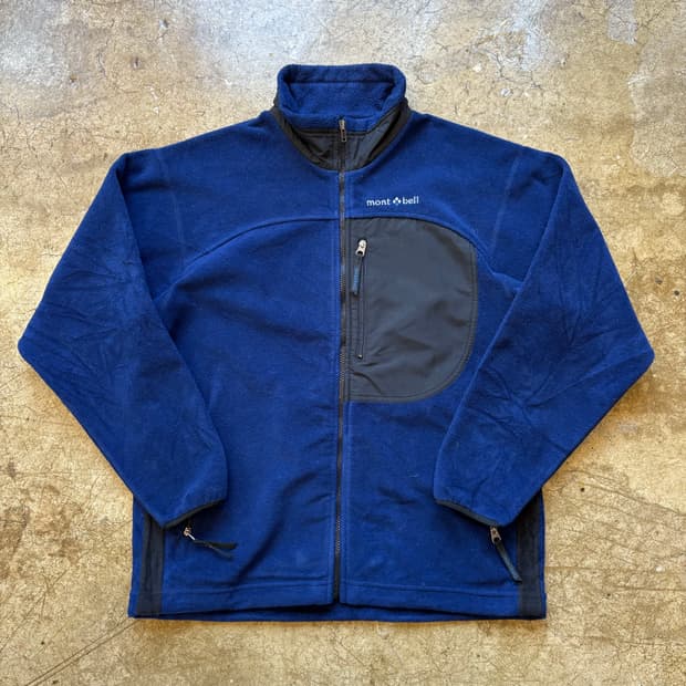 몽벨 Montbell 플리스 집업