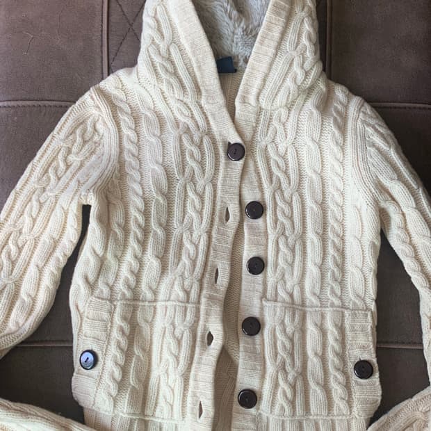 빈티지 GAP 니트 후드