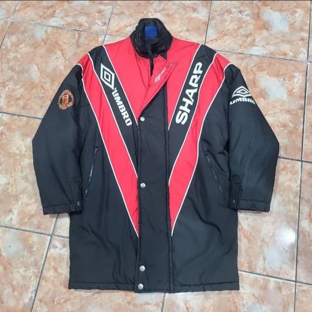 UMBRO 92 93 맨유 벤치코트