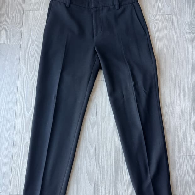 시스템옴므 / 슬림 블랙 슬랙스 / 78