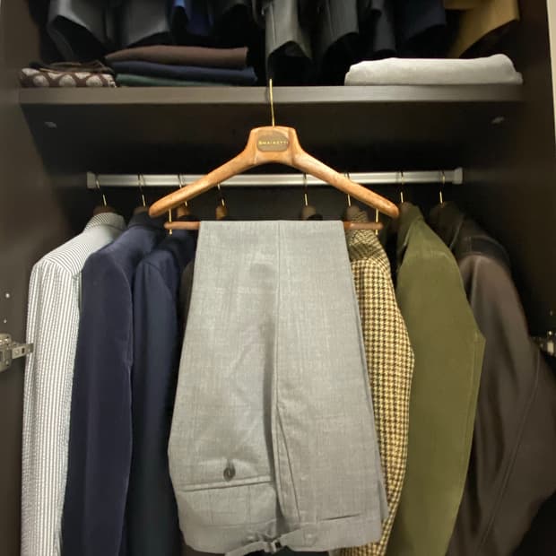 로타(Rota) 사계절용 그레이 트라우져(48Size)