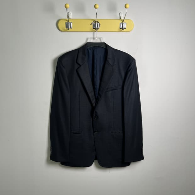 타임 블랙 싱글 블레이저 52