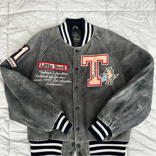 테드컴퍼니 레더자켓 가죽자켓 40