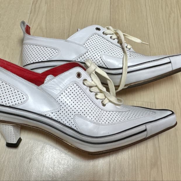 택포)Free lance paris스니커즈 힐 made in france