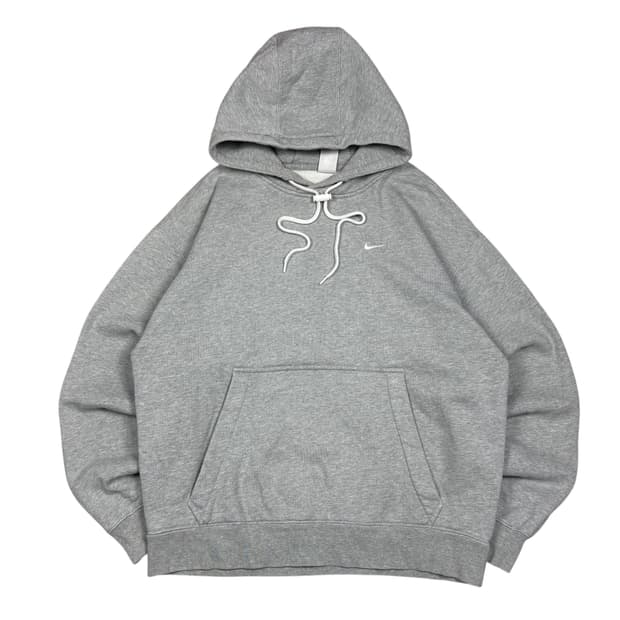 나이키 NRG 솔로 스우시 그레이 후드티
