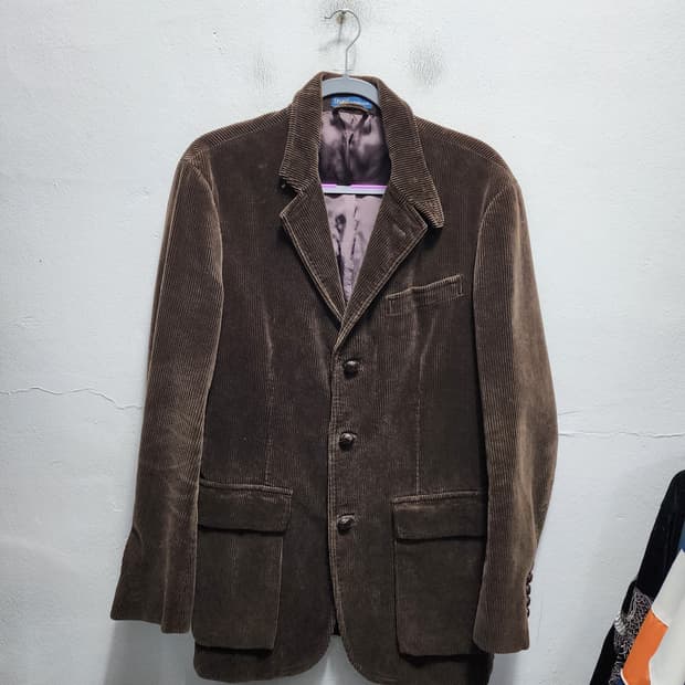 폴로 랄프로렌 MACAU 3버튼 코듀로이 블레이저