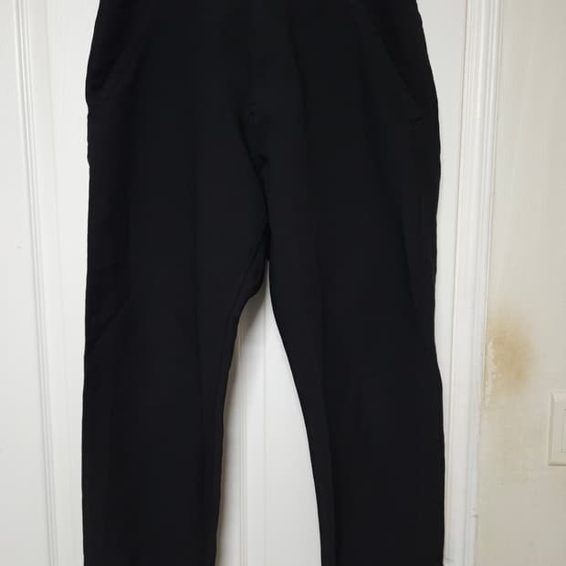 꼼데가르송 옴므 듀스 배기 폴리 팬츠 S 블랙