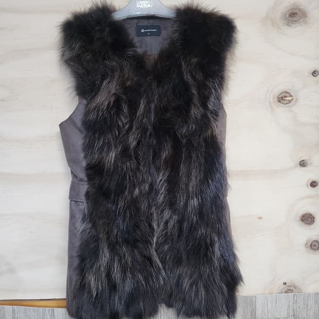 337) 아놀드바시니 라쿤퍼 베스트 조끼