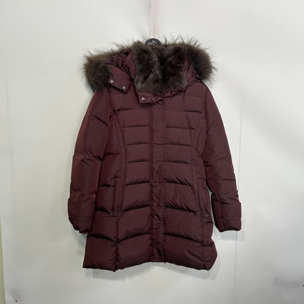 빈폴 여성 구스다운 퍼 패딩 100