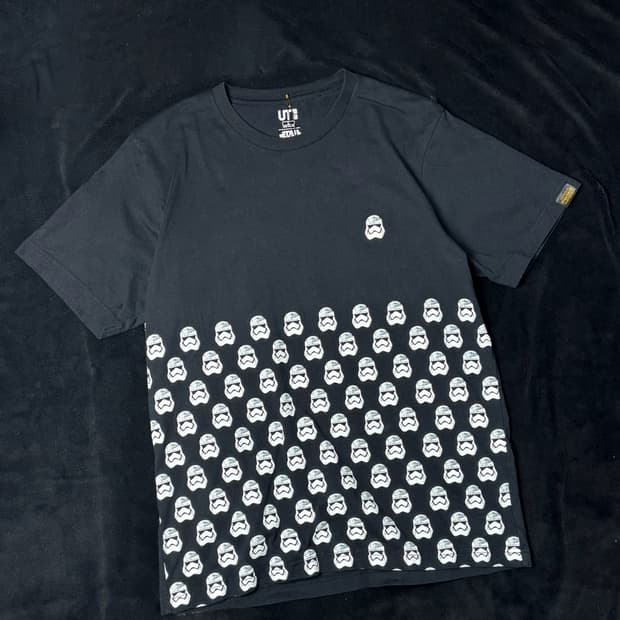 일본빈티지 유니클로 X 스타워즈 콜라보 티셔츠