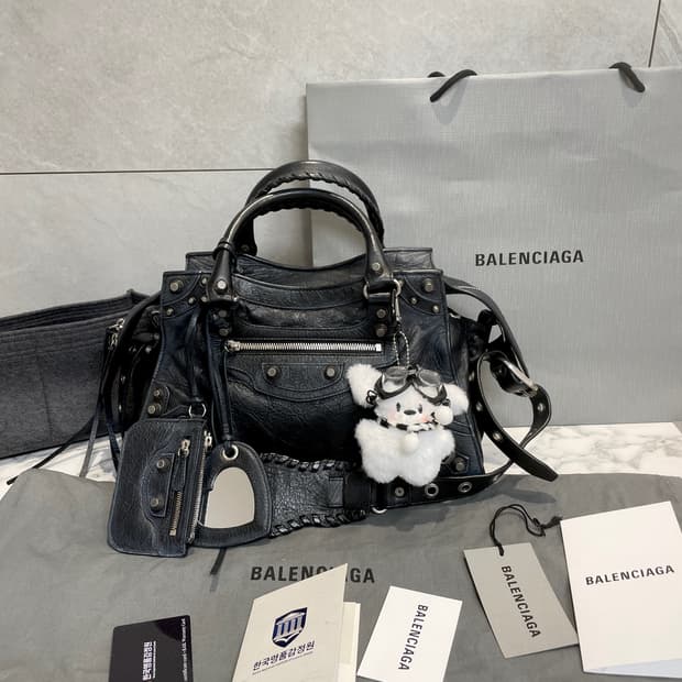 정품 발렌시아가 네오카골 스몰 블랙