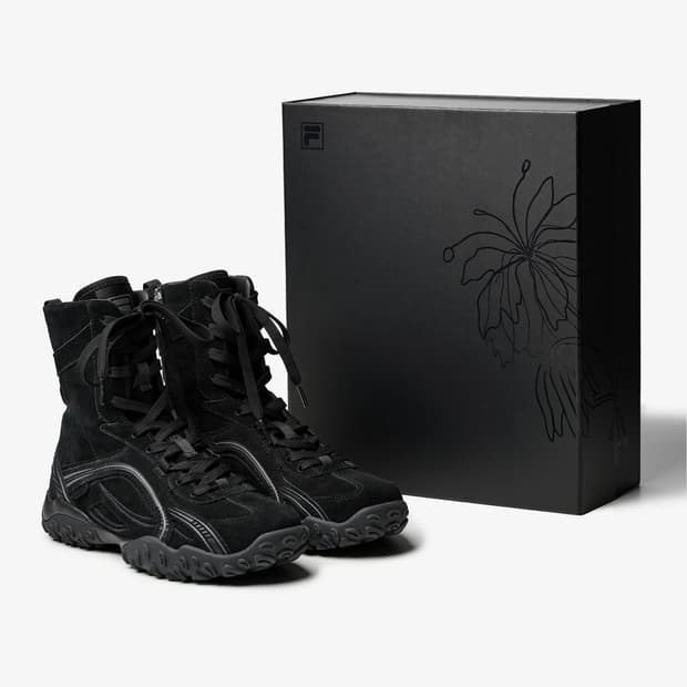 (230) 휠라 x 소희 에샤페 미드 프리미엄