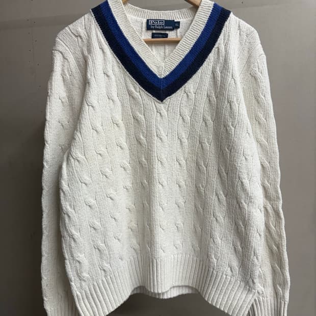 폴로랄프로렌 두산 00s 크리켓 니트