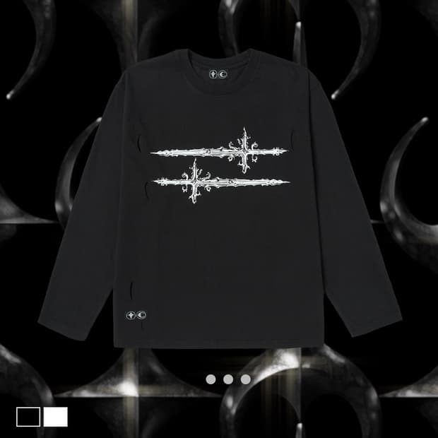 떠그 클럽 크로스 T 롱슬리브 블랙 3