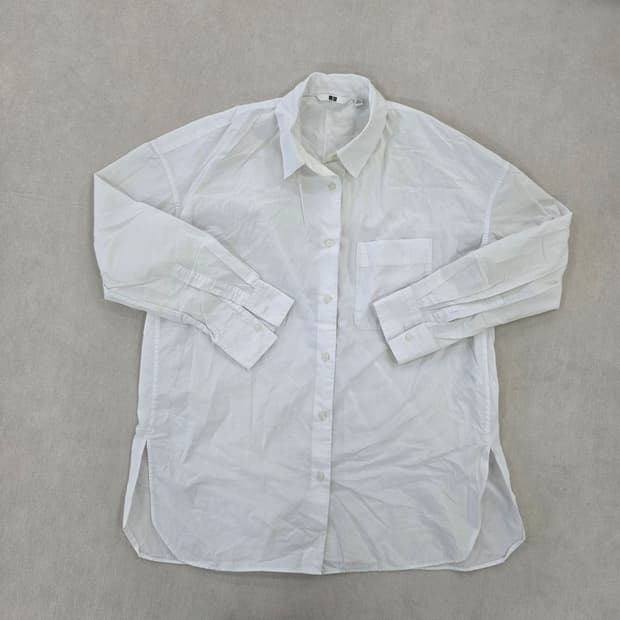 [XL] 유니클로 오버핏 긴팔 셔츠 남방 0213J