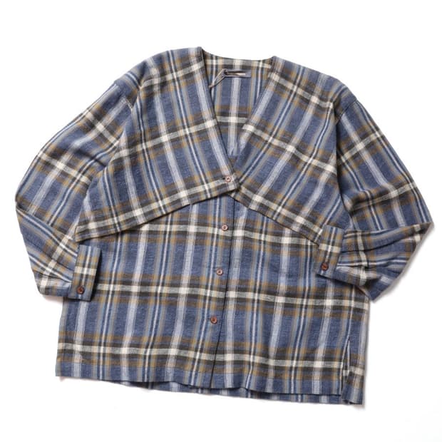 이세이 미야케 Issey Miyake Check Pattern Shirt