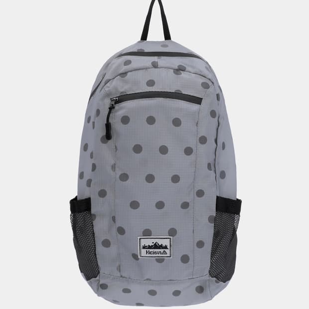 하이산 도트 백팩 차콜