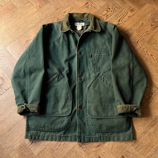 [L]90's 엘엘빈 Made in USA 프리마로프트 헌팅 자켓