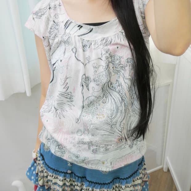 츠모리치사토 패턴 탑