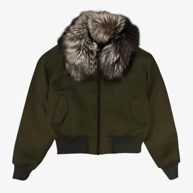 언더마이카 발키리 실버폭스 퍼 자켓