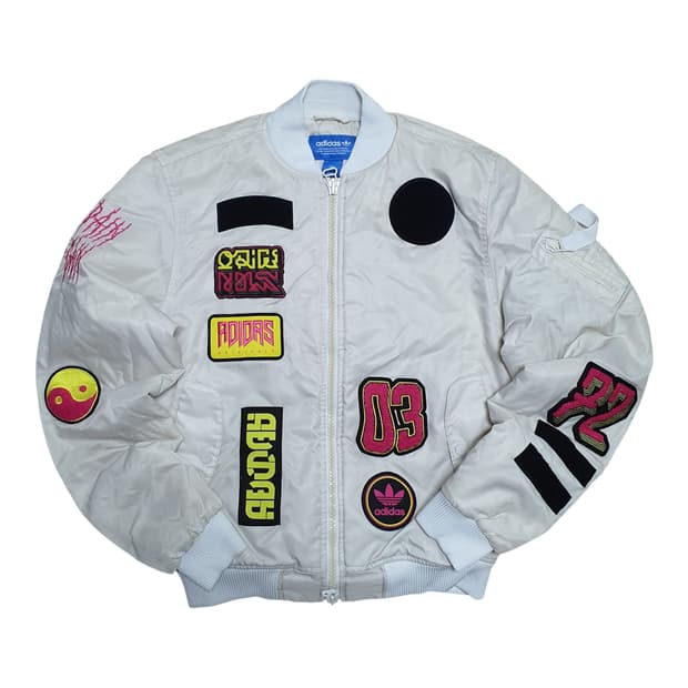 ✨ (바배) 아디다스 MA-1 패치워크 항공 점퍼 